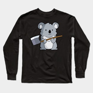 Crazy koala! Long Sleeve T-Shirt